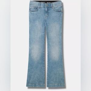 Torrid Bombshelll Flare Premium Stretch High Rise Jeans